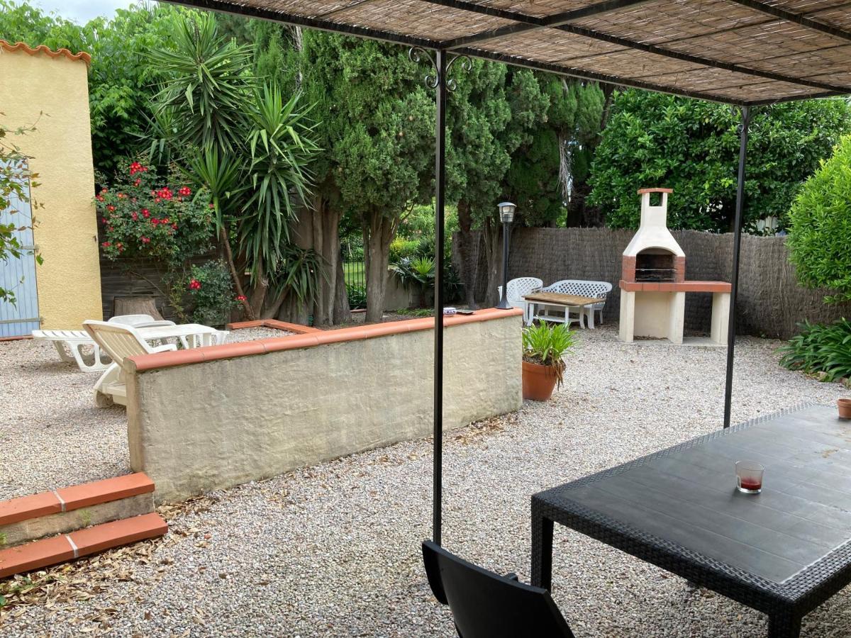Mas De La Riviere Villa Villelongue-de-la-Salanque Bagian luar foto