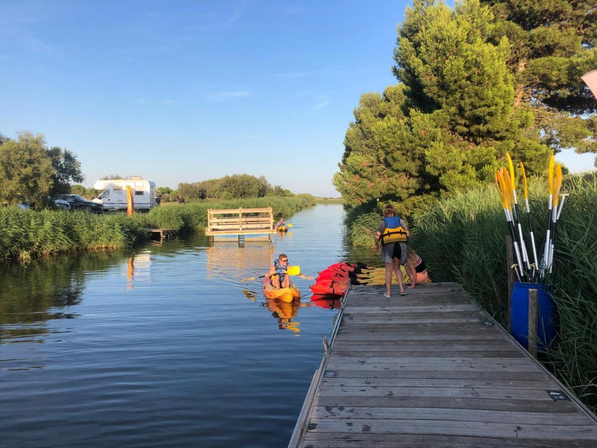 Mas De La Riviere Villa Villelongue-de-la-Salanque Bagian luar foto
